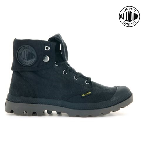 Palladium Pampa Baggy WAX Laarzen Heren Zwart | NL 36LJHZI